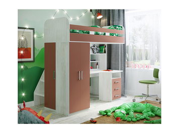 Кровать-чердак "Аракс" Ярофф Москва Кровать-чердак "Аракс" Ярофф Москва