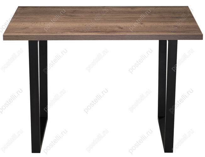Стол Эльпатия 110 дуб галифакс/черный матовый (Арт. 368661)