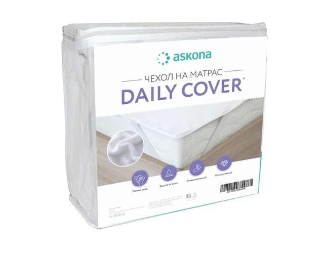Чехол на матрасе Аскона Daily Cover