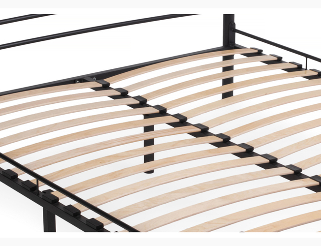 Двуспальная кровать Мэри 2 черная