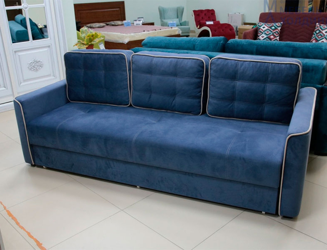 Диван Фостер 5, фото салона в велюре 2 кат. Мазерати