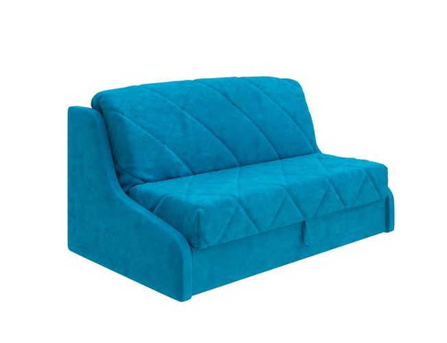 Диван-кровать Ergonomic Esthete Middle Memory, Лофти лазурь