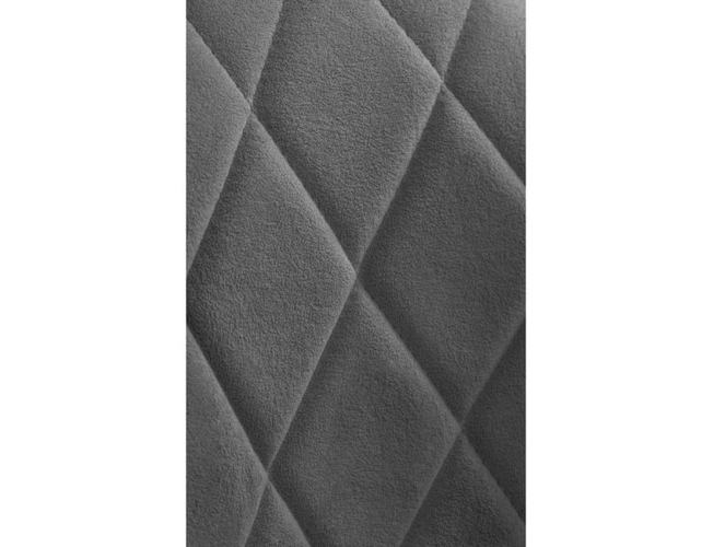 Стул на металлокаркасе Гутрид ромбы спереди темно-серый/черный каркас (Арт.464881)