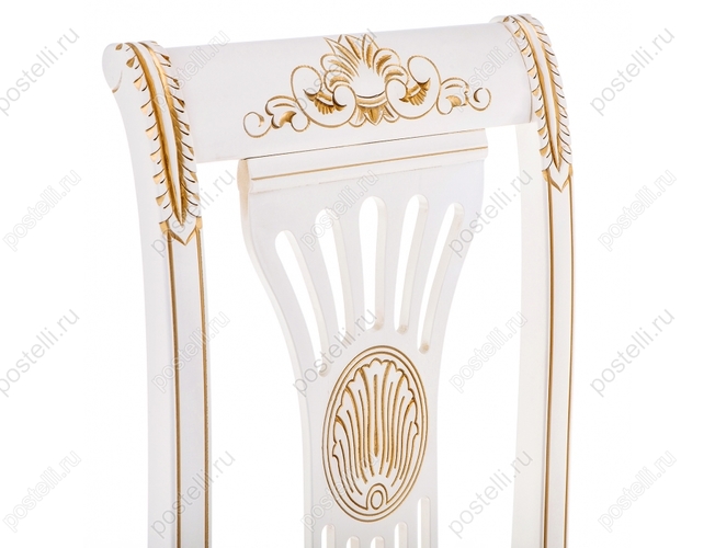 Стул Roy W/З молочный с патиной (Арт.319275)