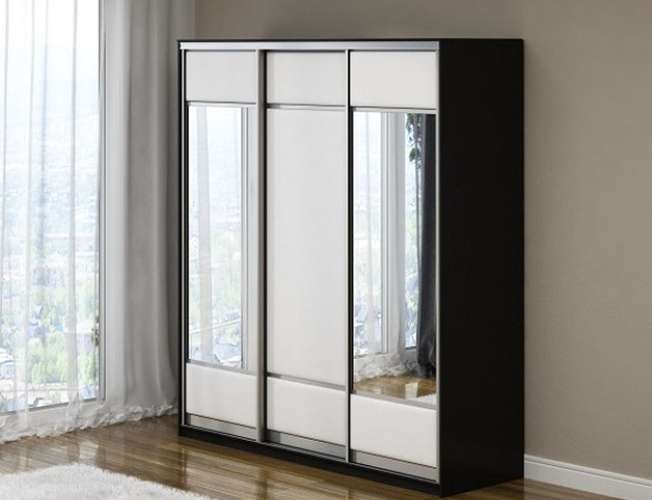 Шкаф-купе Como/Veda 3хдверный (2 зеркала)