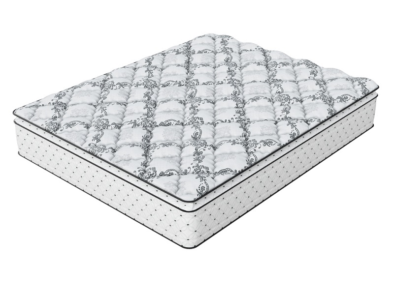 Матрас Verda Support Pillow Top, чехол Silver Lace