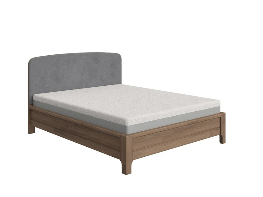 Спальная система Garbo Grand Ткань/Массив (дуб) (Levis 85 Серый/Антик (дуб))