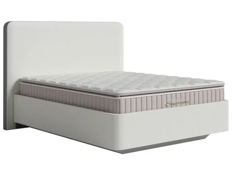 Парящая кровать Fly Airis - лама лен/лама темно серый